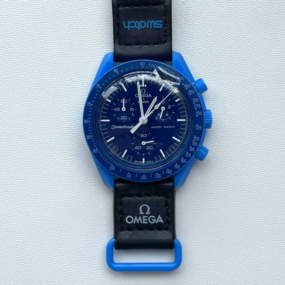 Swatch Omega Moonswatch Mission to The Neptune Watch